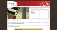Desktop Screenshot of kilthireaustralia.com.au