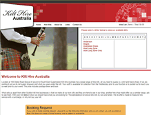 Tablet Screenshot of kilthireaustralia.com.au
